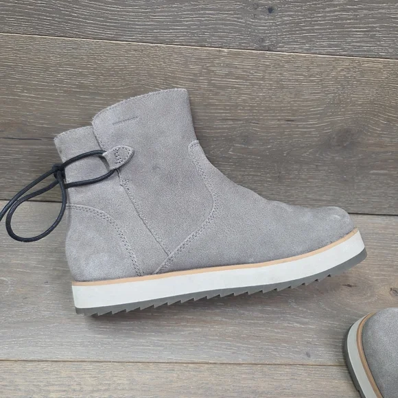 Merrell Juno Bluff Polar Waterproof Gray Suede Boot Womens J001548 - Picture 7 of 15